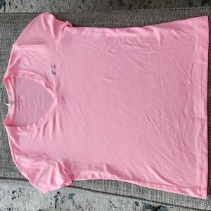 Under Armour Light Pink V-Neck Tee